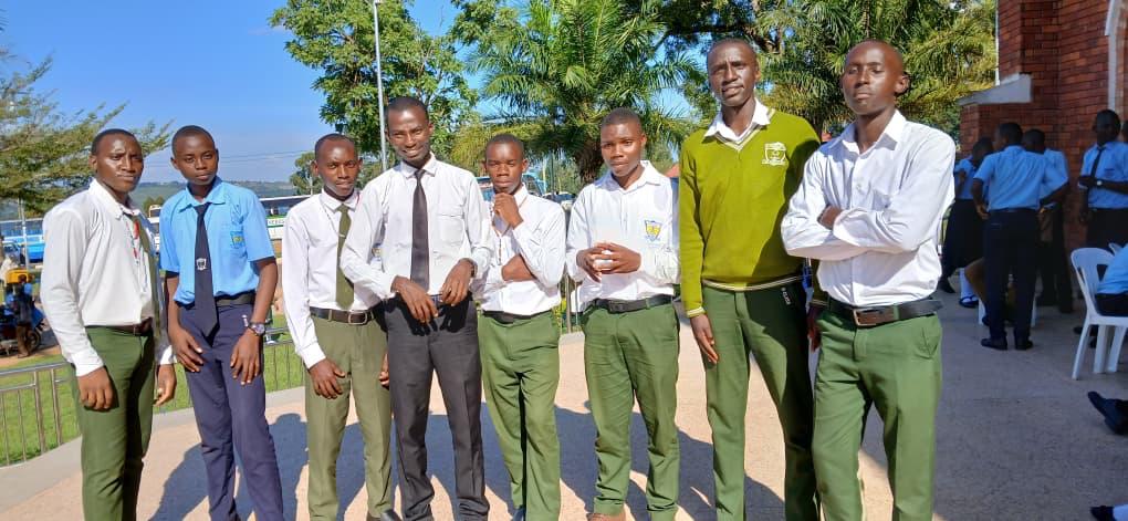 Students in uniform